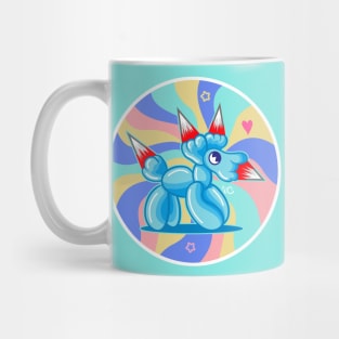 trippy drippy - Cute dark animal ballon dog Mug